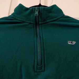 Vineyard Vines Green Quarter Zip